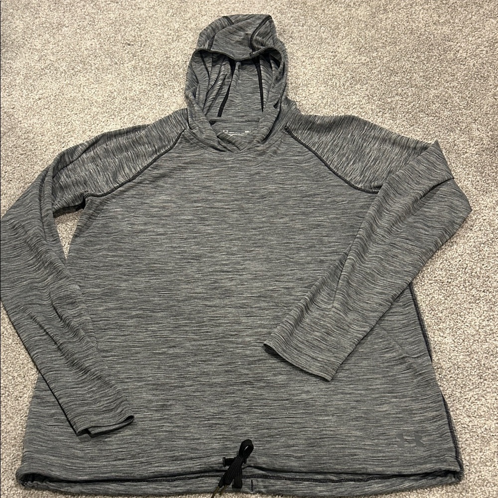 Under Armour women’s Heather Gray tunic Hoodie